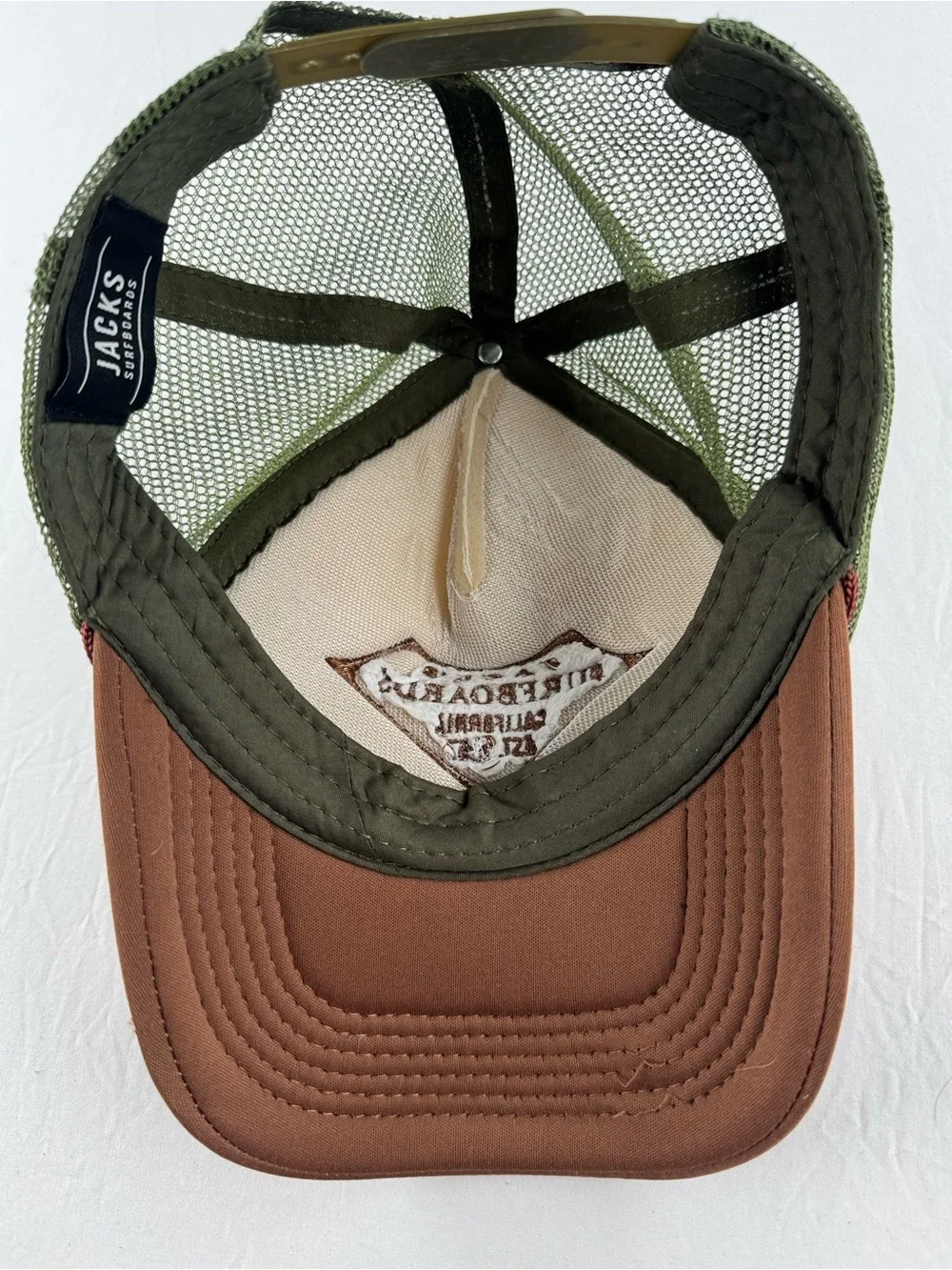 Jack's Surfboards Unisex Brown & Cream Trucker Hat